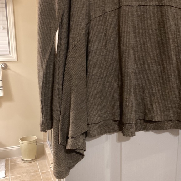 Ciel USA brown long sleeve blouse size S - Picture 4 of 7